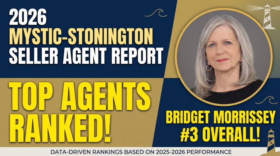 Explore the 2026 Mystic–Stonington Seller Agent Report featuring verified real estate rankings. See why Bridget Morrissey ranks #3 overall for local home sellers.